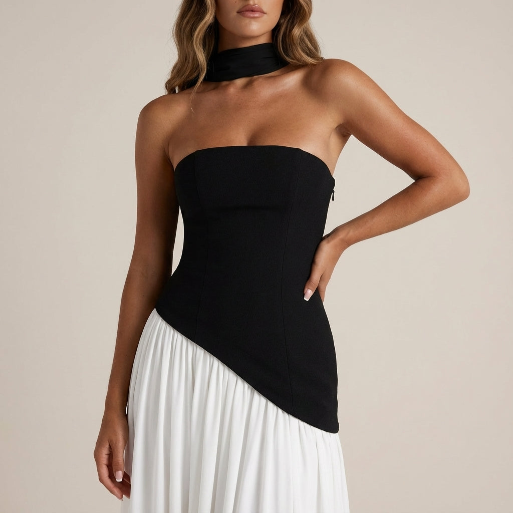 Vestido largo mujer ajustado hasta el suelo | Eventos nocturnos