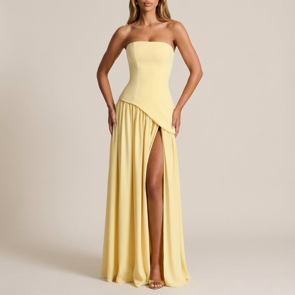 Vestido largo mujer ajustado hasta el suelo | Eventos nocturnos