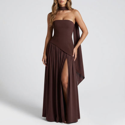 Vestido largo mujer ajustado hasta el suelo | Eventos nocturnos