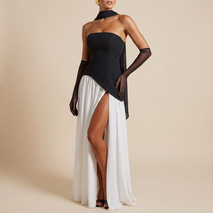 Vestido largo mujer ajustado hasta el suelo | Eventos nocturnos