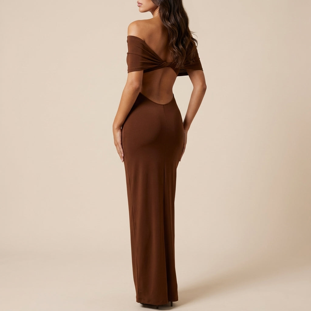 Vestido ajustado mujer sin mangas escote delicado | Eventos