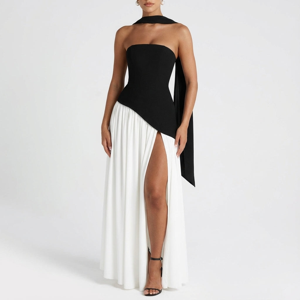 Vestido largo mujer ajustado hasta el suelo | Eventos nocturnos