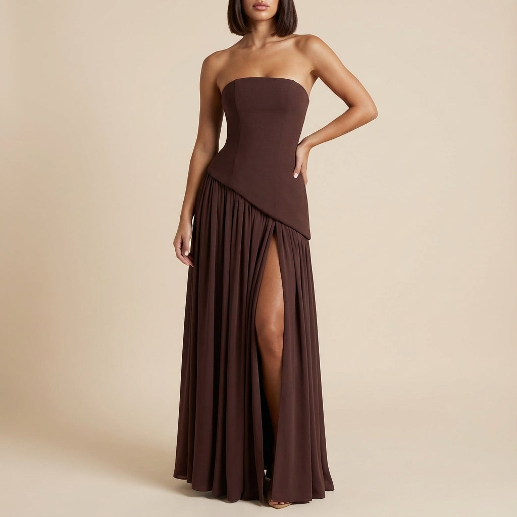 Vestido largo mujer ajustado hasta el suelo | Eventos nocturnos