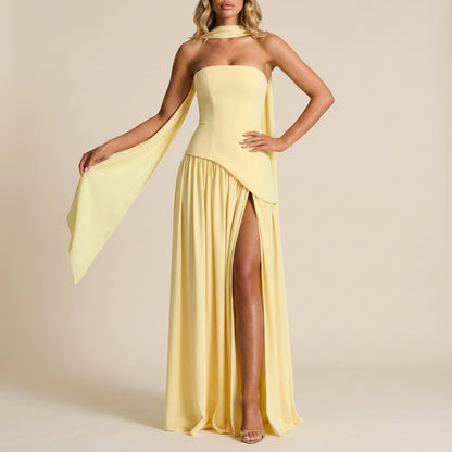 Vestido largo mujer ajustado hasta el suelo | Eventos nocturnos