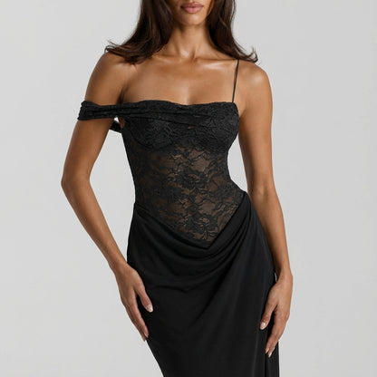 Vestido mujer tirantes finos escote caído | Uso diario urbano