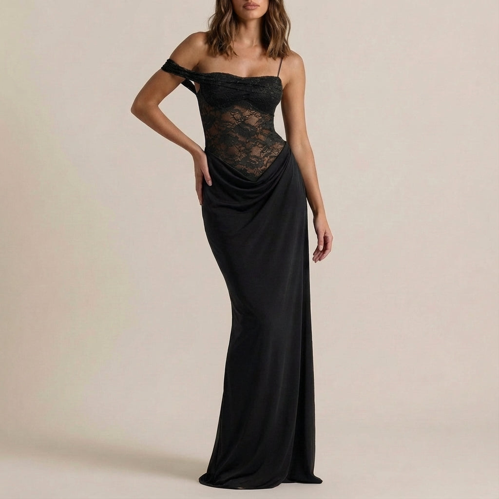 Vestido mujer tirantes finos escote caído | Uso diario urbano